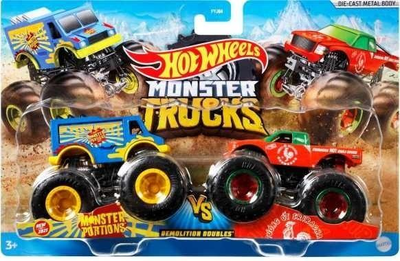 Набір машинок Mattel Hot Wheels Monster Trucks 2 шт. (10887961705437)