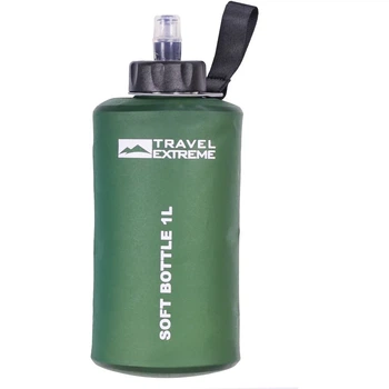 М'яка пляшка Travel Extreme Soft Bottle 1000 мл green (100080221)