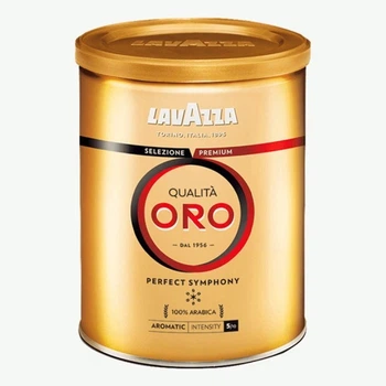 Кофе молотый Lavazza Qualita Oro 250 г в банке