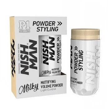 Пудра для укладання волосся Nishman Styling Powder P1 Milky 20 г