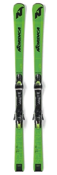 Лижі гірські комплект Nordica DOB.SPITF.70 TI FDT+TPX12 165см Green/black (0A0244+0C8014NB001)