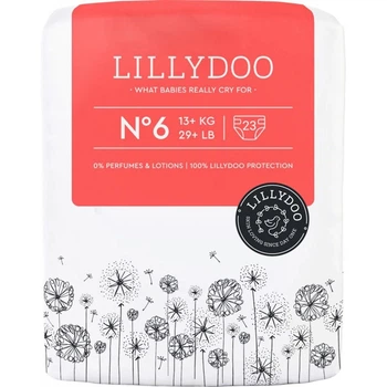 Підгузки дитячі LillyDoo розмір 6 13+ кг 23 шт (4260678846447)