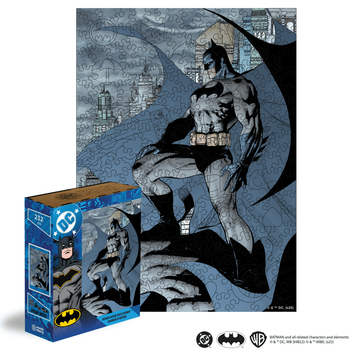Деревянный официальный лицензионный пазл Woods Story The Batman Бетмен Охранник Готема 40x29 см