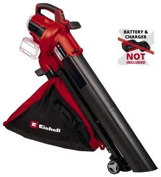 Воздуходув-пылесос садовый аккумуляторный 240км/ч 740к Einhell Einhell 000326478