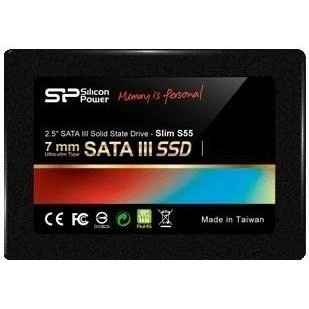 Накопичувач SSD Silicon Power Sata 2.5" 120Gb Slim S55 (SP120GBSS3S55S25) Б/в