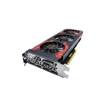 Видеокарта Manli GeForce GTX 1070 (8 ГБ, GDDR5, 256 бит, 1569/8008 МГц, DVI, HDMI, DPort, M-NGTX1 Б/У