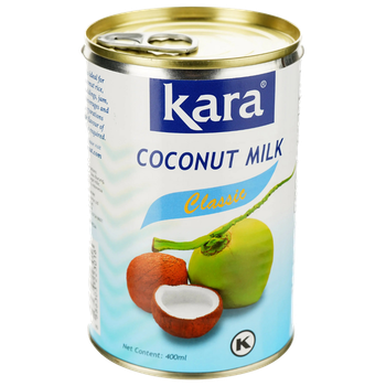Молоко кокосове Kara 17% 400 мл