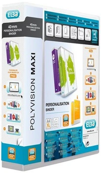 Segregator ELBA Polyvision A4 Maxi 60 mm Przezroczysty na 390 arkuszy 100201797 (5020215709104)