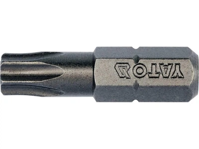 Насадка викруткова YATO : "TORX", T30, квадрат 1/4", L= 25 мм. YT-78146