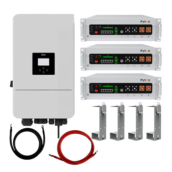 Комплект автономного енергопостачання Deye SUN-20K-SG05LP3-EU 20kW + Pytes V5 15.36kWh White