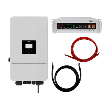 Комплект автономного энергоснабжения Deye SUN-20K-SG05LP3-EU 20kW + Pytes V5 5.12kWh White