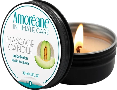 Масажна свічка Amoreane з ароматом Стиглої дині 30 мл (8433345601700)