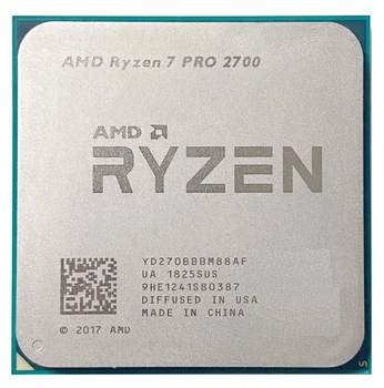 Процесор AMD Ryzen 7 PRO 2700 (YD2700BBAFBOX) (Socket AM4, 16T, 4.1 ГГц, Tray) Б/в