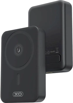 УМБ XO PR231 Magnetic MagSafe 15W + PD20W 10000 mAh Black (BC_714801)