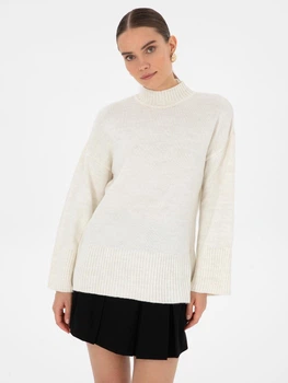 Светр в'язаний жіночий Pierre Cardin G022SZ0TK-000-2254976(Ekru) XL Екрю (8683859331642)