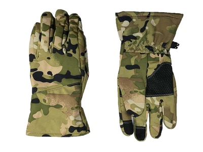 Перчатки Soft Shell Pancer Protection сенсорные зимние мультикам XL