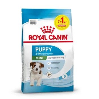 Сухой корм для щенков Royal Canin Mini puppy 7 кг + 1 кг (11744)
