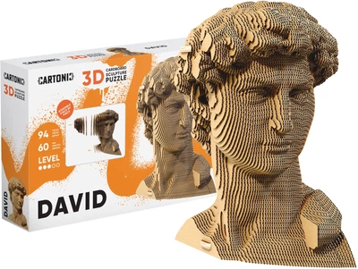3D пазл-конструктор Cartonic 3D Puzzle David Картонный (CARTDAV)
