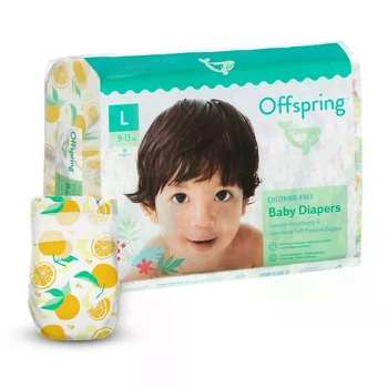 Підгузки Offspring Tangy Orange, розмір L (9-13 кг), 36 шт