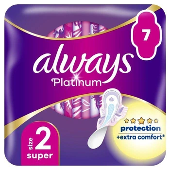 Гигиенические прокладки Always Platinum Super Single 7 шт