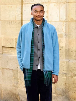 Куртка демисезонная мужская Uniqlo 829372413 XL Голубая (1159851078)