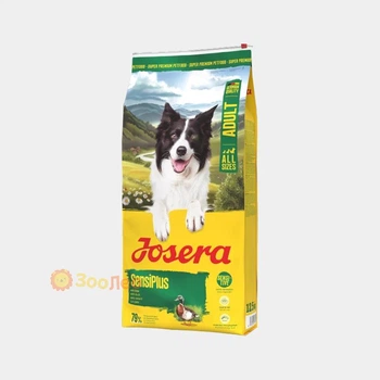 Сухой корм для взрослых собак Josera SensiPlus, 12,5 кг