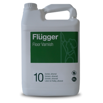 Лак полиуретан-акриловый для деревянного пола Flugger Natural Wood Floor Varnish 10, 5л