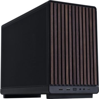 Корпус LIAN LI A3 Wooden Front Panel Black (G99.A3X-WD.00)
