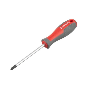 Отвертка крестовая, PH2×100 мм, Cr-V INTERTOOL VT-3320