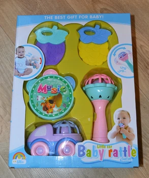 Набор погремушек для малышей Baby Rattle игрушки для грудничков звуковые игрушки для новорождённого грызунки