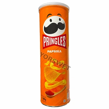 Чипси картопляні Pringles Paprika зі смаком паприки 165 г (0018)