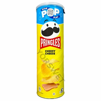 Чипси картопляні Pringles Cheesy Cheese Сир 165 г (0021)
