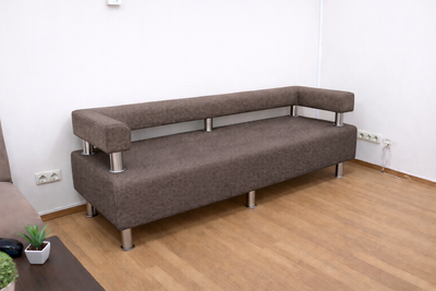 Диван офісний BNB IRIS 200 см коричневий аляска 03