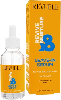 Несмываемая сыворотка REVUELE Revive & Nurture против секущихся кончиков волос 50 мл (5061076240955)