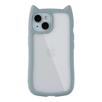 Чохол TPU+PC Cat Ears Case для iPhone 15 Колір Blue