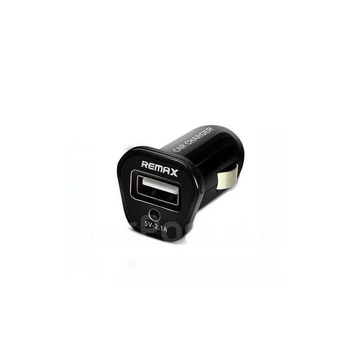 Адаптер автомобільний REMAX Mini RCC-101 |1USB, 2.1A| Колір Black