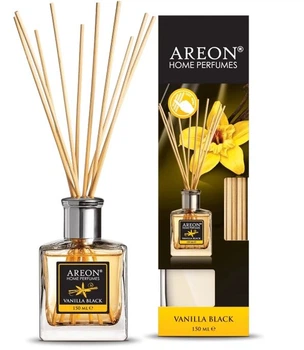 Ароматизатор 150мл - "Areon" Home Perfume Vanilla Black (Чорна Ваніль)
