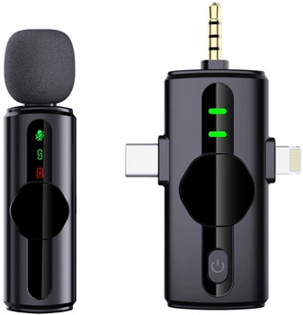 Mikrofon Platinet Wireless Lavalier Kołnierzykowy Single Set (PLMM11)