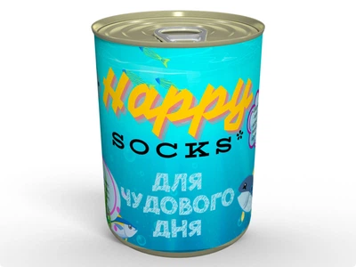 Щасливі Шкарпетки - Зроби Свій День з Happy Socks - Шкарпетки Для Гарного Настрою на Кожен День, Бавовняні Шкарпетки Унісекс, 36-40, 41-45 рр, Одна Пара, MemorableUA