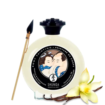 Їстівна фарба для малювання по тілу Shunga Body Painting Vanilla 100 мл (А-500640)