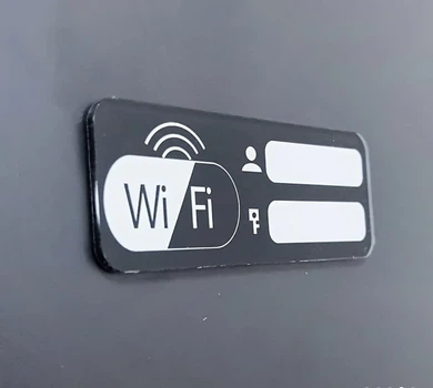 WI - FI знак акриловий прямокутний