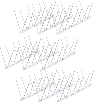 Нержавіючі шипи від птахів Kadax 33 x 9 см 9 шт. (K550)