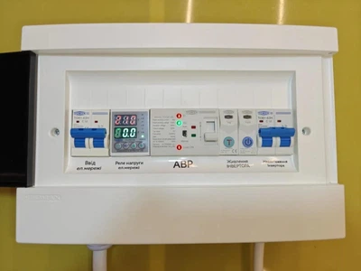 Готовий щиток Wi-fi "Щит АВР" захист ІНВЕРТОРА 220*310*120