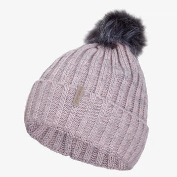 Шапка жіноча Icepeak U KNIT BEANIE HAZEN 55812871 O/S, бл/троянда/крейда