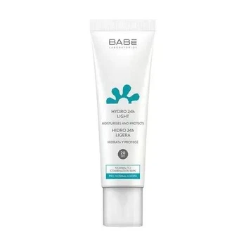 Легкий крем для обличчя BABE Laboratorios (БАБЕ Лабораторіос) Facial 24 години зволоження та захист SPF 20, 50 мл