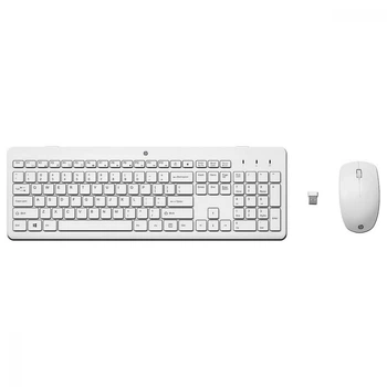 Комплект (клавіатура та миша) HP 230 WL, 2.4G, White (3L1F0AA)