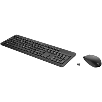 Комплект (клавіатура та миша) HP 230 Wireless, 2.4G, Black (18H24AA)
