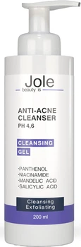 Гель для умывания с салициловой и миндальной кислотами Jole Anti-Acne Cleanser 200 мл