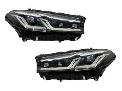 Фари Adaptive LED LCI 2020+ рестайлінг для BMW G30 / G31 2016-2020 2шт. з заміною бампера на 20+ для BMW 5 series G30 2017-2023 (9496)