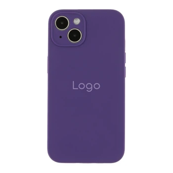 Чохол Silicone Case Full Size with Frame для iPhone 13 78.Amethyst
